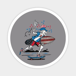 Surfin' USA! Magnet